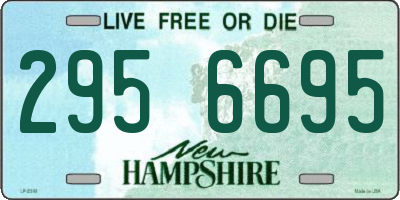 NH license plate 2956695