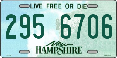 NH license plate 2956706