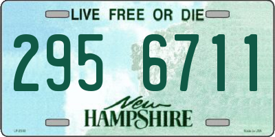 NH license plate 2956711