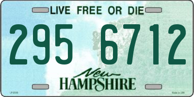 NH license plate 2956712