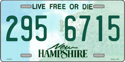 NH license plate 2956715