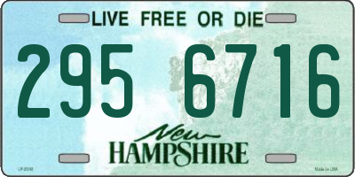 NH license plate 2956716