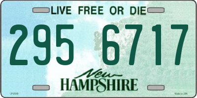 NH license plate 2956717