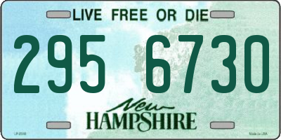 NH license plate 2956730