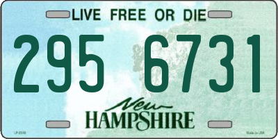 NH license plate 2956731
