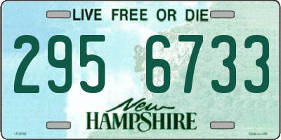 NH license plate 2956733
