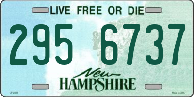 NH license plate 2956737