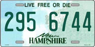 NH license plate 2956744