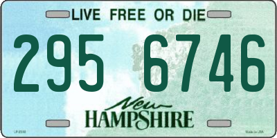 NH license plate 2956746