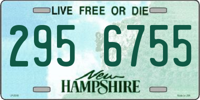 NH license plate 2956755