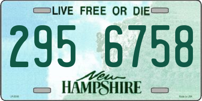 NH license plate 2956758