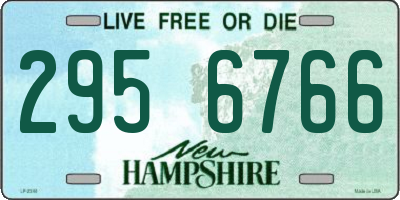 NH license plate 2956766