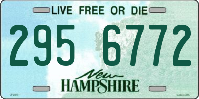 NH license plate 2956772