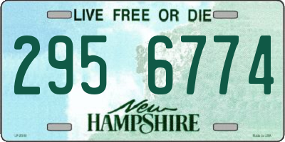 NH license plate 2956774