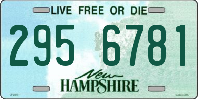 NH license plate 2956781