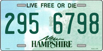 NH license plate 2956798