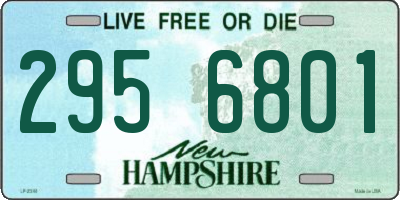 NH license plate 2956801