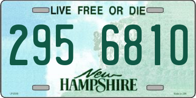 NH license plate 2956810