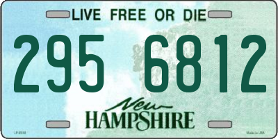 NH license plate 2956812