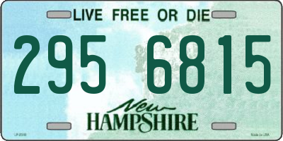 NH license plate 2956815