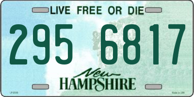 NH license plate 2956817