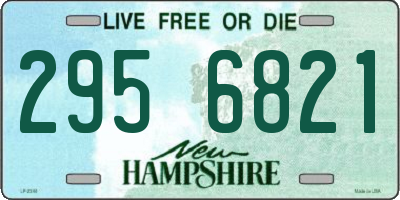 NH license plate 2956821