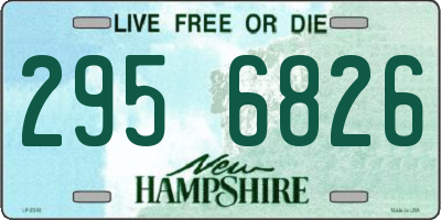 NH license plate 2956826