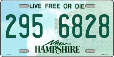 NH license plate 2956828