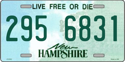 NH license plate 2956831