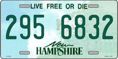 NH license plate 2956832