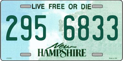 NH license plate 2956833