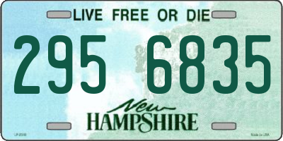 NH license plate 2956835