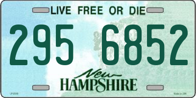 NH license plate 2956852