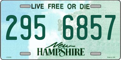 NH license plate 2956857