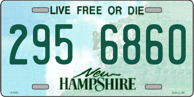 NH license plate 2956860