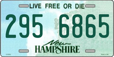 NH license plate 2956865