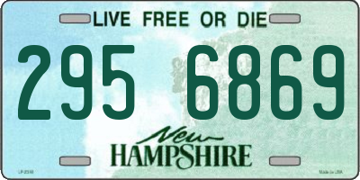 NH license plate 2956869