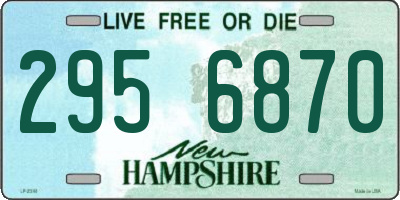 NH license plate 2956870