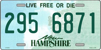 NH license plate 2956871