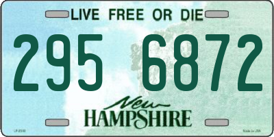 NH license plate 2956872