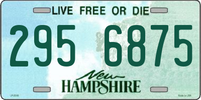 NH license plate 2956875