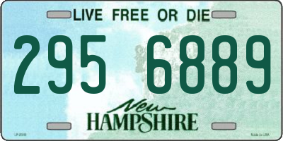 NH license plate 2956889