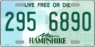 NH license plate 2956890