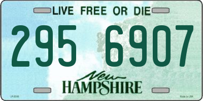 NH license plate 2956907