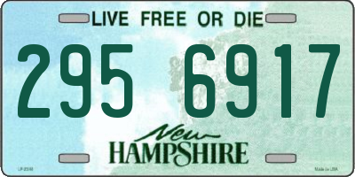 NH license plate 2956917