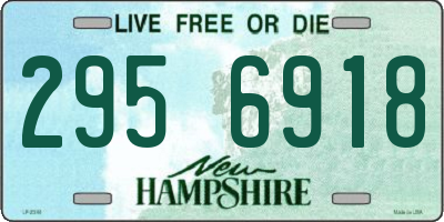 NH license plate 2956918