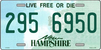 NH license plate 2956950