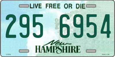 NH license plate 2956954