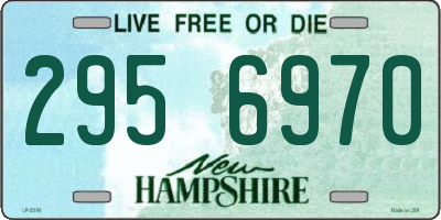 NH license plate 2956970