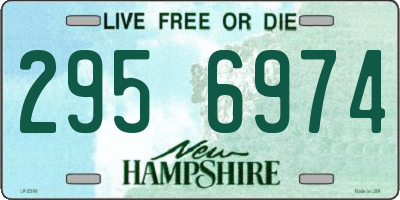 NH license plate 2956974